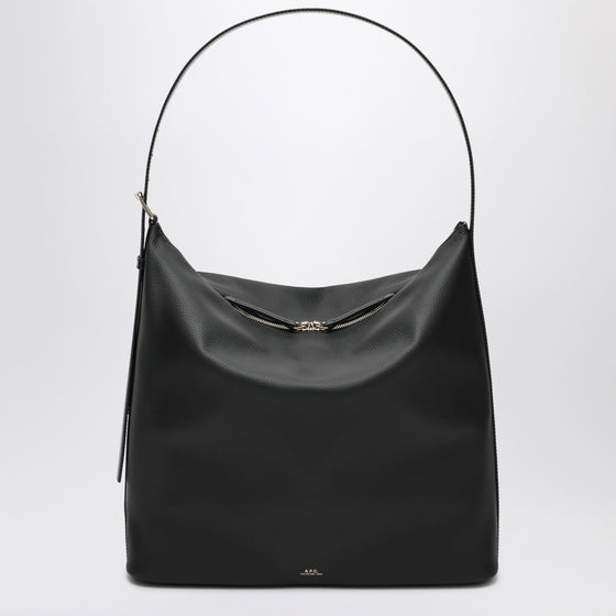 A.P.C. Large Vera bag in black leather