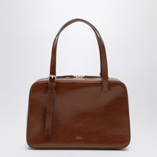  A.P.C. Virginia Box bag coffee color in leather