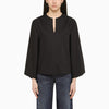 By Malene Birger Wide black blouse