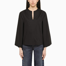  By Malene Birger Wide black blouse