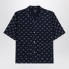 Needles Blue denim shirt with bow ties
