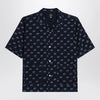 Needles Blue denim shirt with bow ties