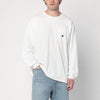 Needles White shirt with logo patch