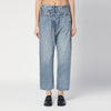 R13 Faded blue crossover jeans