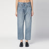 R13 Faded blue crossover jeans