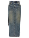 R13 Devon Side Slit Skirt
