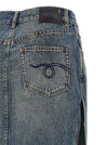 R13 Devon Side Slit Skirt