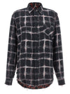 R13 Fringed Hem Reversible Shirt