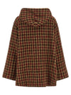 R13 Houndstooth Check Jacket