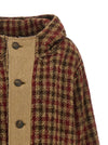 R13 Houndstooth Check Jacket