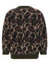 R13 Animal Print Cardigan