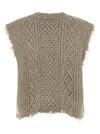 R13 Boyfriend Cable Vest