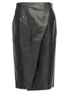 Kassl Editions Wrap Skirt Oil Skirt
