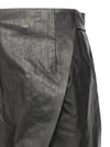 Kassl Editions Wrap Skirt Oil Skirt