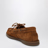 Manebí Brown suede boat shoes
