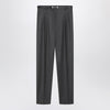 Max Mara Studio Dark grey wool trousers