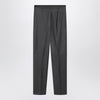 Max Mara Studio Dark grey wool trousers