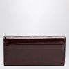 ROGER VIVIER Belle Vivier dark violet patent leather wallet with chain