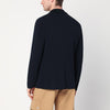 Roberto Collina Navy blue cotton jacket cardigan