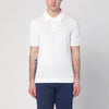 Roberto Collina White polo in cotton