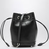 ROGER VIVIER Black leather bucket bag Très Vivier