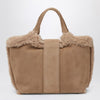 ROGER VIVIER Viv'' Choc Mini leather shopping bag