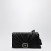 ROGER VIVIER Viv'' Choc Large black leather bag