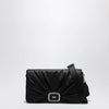 ROGER VIVIER Viv' Choc Large black leather bag