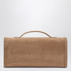 ROGER VIVIER Belle Vivier Clutch in suede
