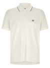 C.p. Company Logo Patch Polo Shirt