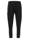 C.p. Company Diagonal Raised Fleece Pants With Lens Detail
