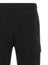 C.p. Company Diagonal Raised Fleece Pants With Lens Detail