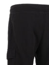 C.p. Company Diagonal Raised Fleece Pants With Lens Detail