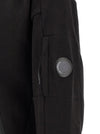 C.p. Company Diagonal Raised Fleece Sweatshirt With Lens Detail