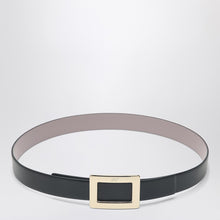  ROGER VIVIER Belle Vivier black/pink leather belt