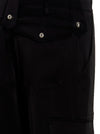 David Koma Satin Cargo Pants