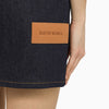 David Koma Blue denim mini dress with mirrors