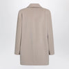 Max Mara Short 101801 Icon Coat in light beige