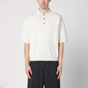 STUDIO NICHOLSON Short-sleeve ice color polo