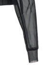 Rick Owens Dracucollar Cropped Bomber Jacket