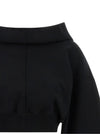 Rick Owens Cropped Hoodie
