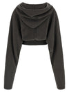 Rick Owens Tower Pull Hoodie