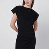 ISABEL MARANT Long black Nadela jersey dress
