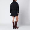 ISABEL MARANT Black polka-dot silk-blend dress