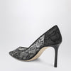 Jimmy Choo Romy 85 pumps in lace with logo