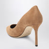 Jimmy Choo Romy 85 pumps in toffee colour suede