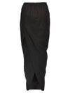 Rick Owens Pillar Long Skirt