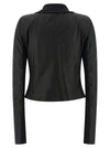 Rick Owens Scarf Biker Jacket