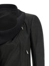 Rick Owens Scarf Biker Jacket
