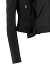 Rick Owens Scarf Biker Jacket